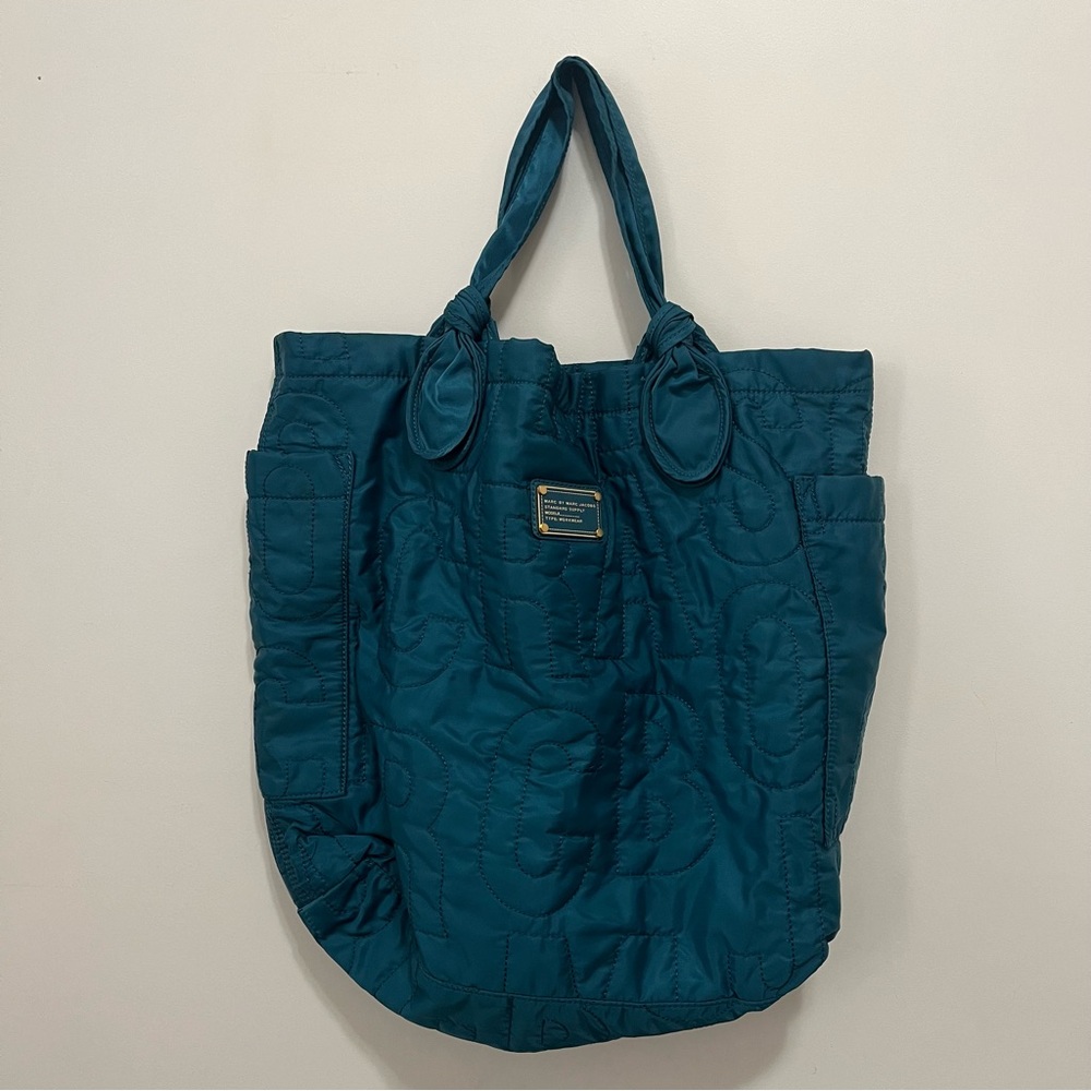Marc Jacobs Blue Workwear Tote Bag